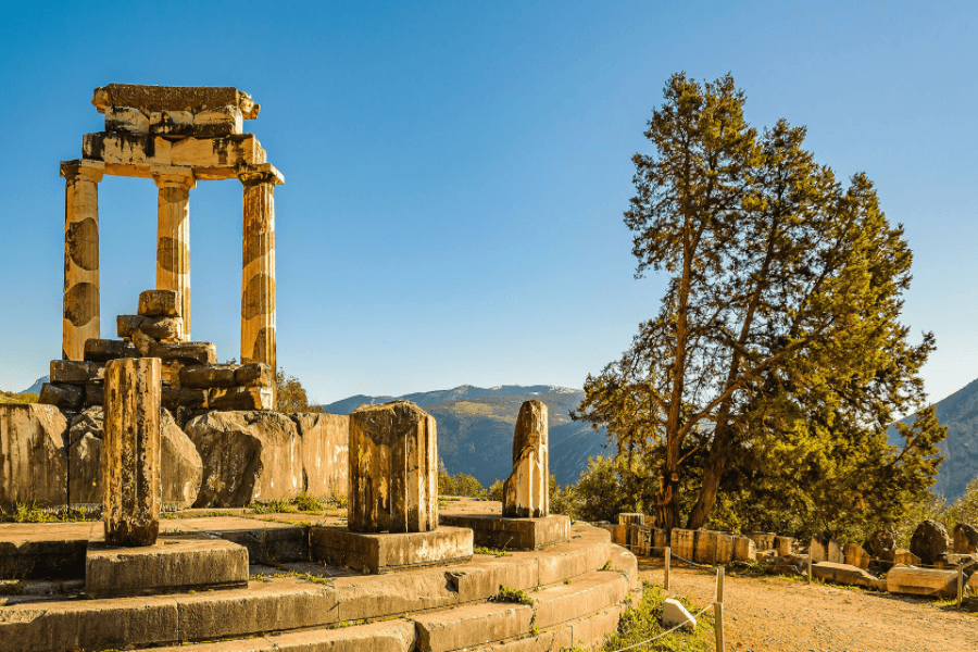 Athens to Delphi: A Journey through history